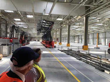 Candé. La nouvelle usine Manitou commencera à produire des nacelles...